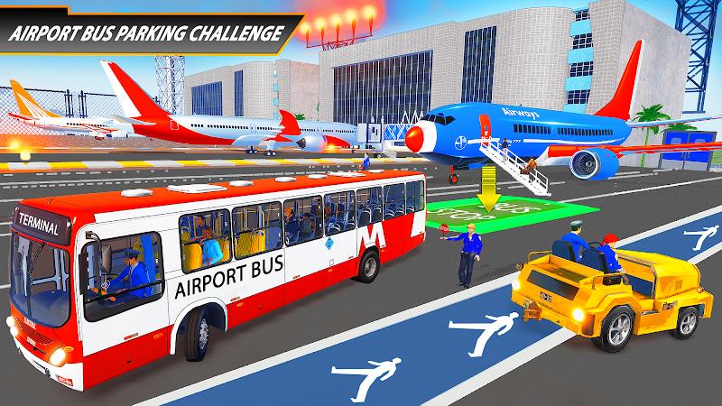 City School Bus Driving Sim 3D Captura de tela 2