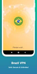 Brazil VPN: Unlimited & Secure Tangkapan skrin 1