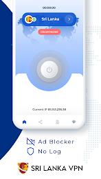 VPN Sri Lanka - Get LK IP Captura de pantalla 2
