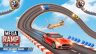 Mega Ramp Car Racing Master 3D ภาพหน้าจอ 3