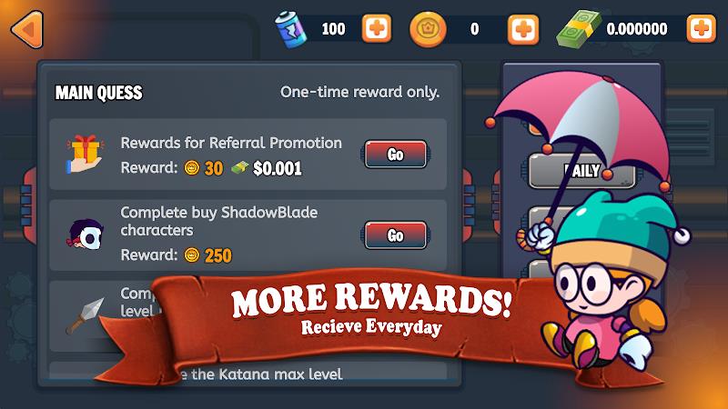 Ninja Boss Hunter - Earn Money ภาพหน้าจอ 4