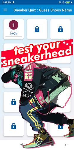 sneaker quiz ဖန်သားပြင်ဓာတ်ပုံ 2