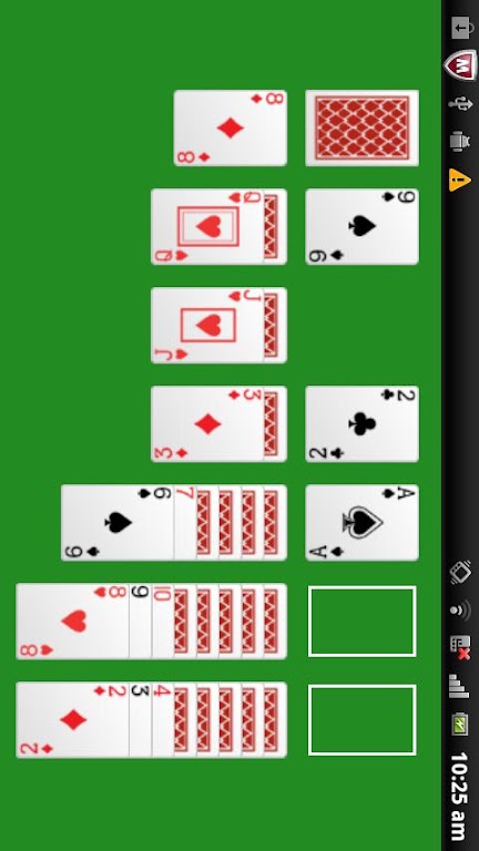 A - Solitaire card game Ảnh chụp màn hình 2