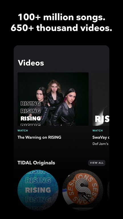 TIDAL Music: HiFi, Playlists Mod ภาพหน้าจอ 4