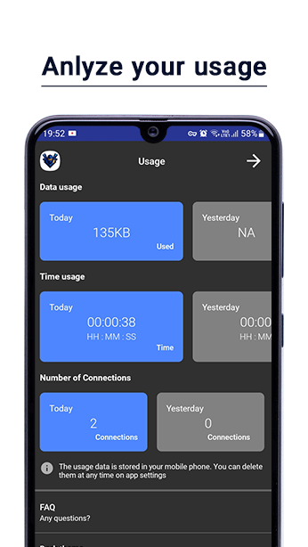 Ninja VPN – Faster, Safer Internet 스크린샷 2