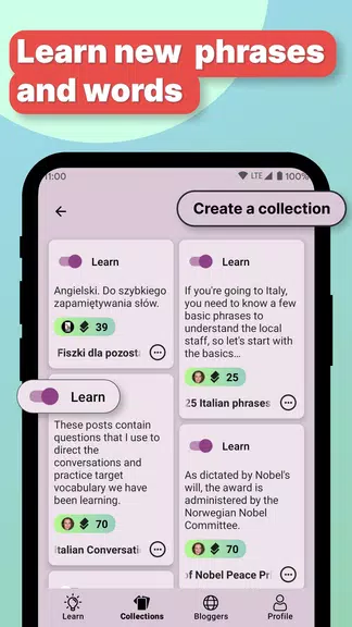 Flashcards: Learn Terminology Capture d'écran 3