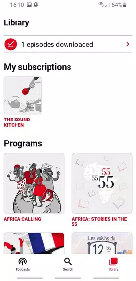 RFI Pure Radio - Podcasts Ảnh chụp màn hình 3