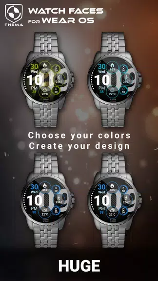 Huge Watch Face スクリーンショット 2