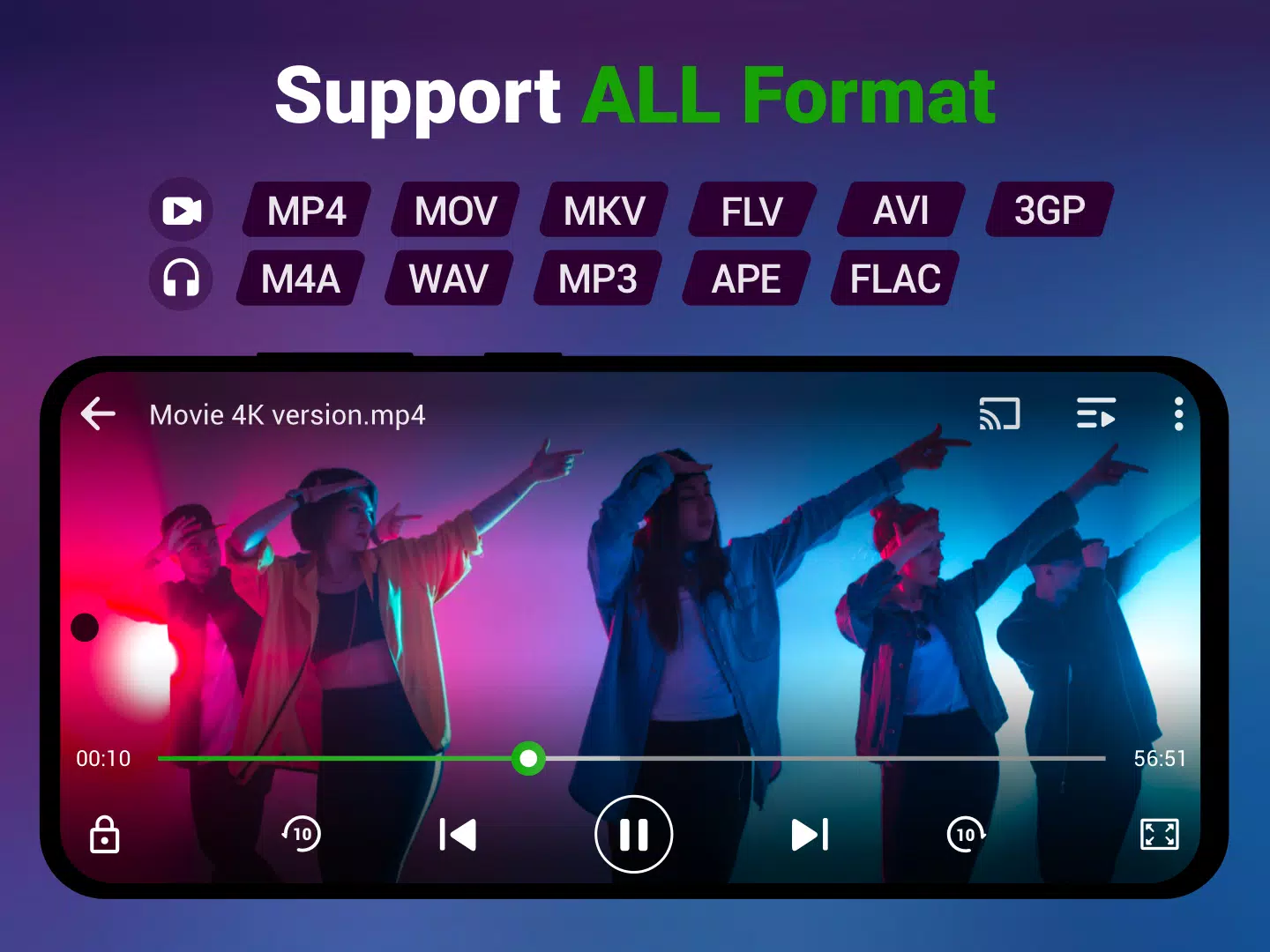 Video Player All Format ภาพหน้าจอ 1