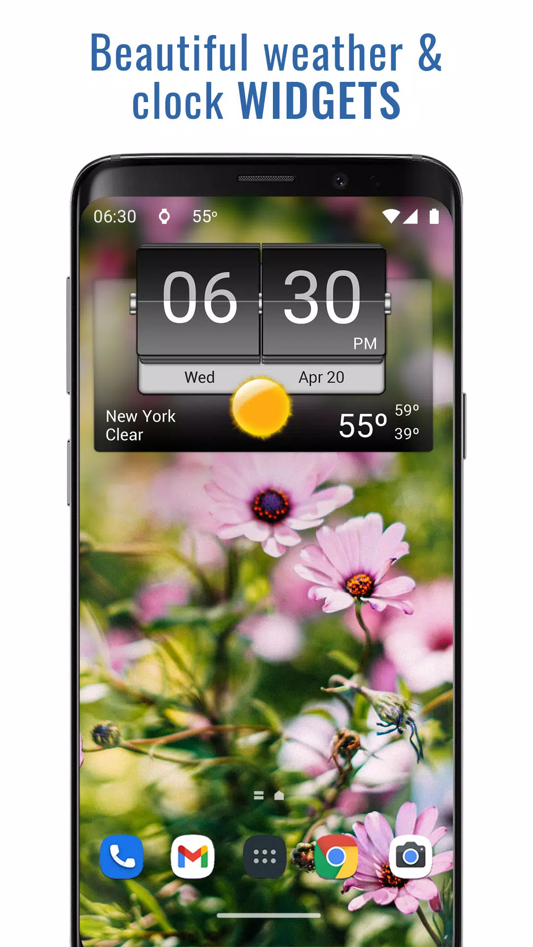3D Flip Clock & Weather应用截图第1张