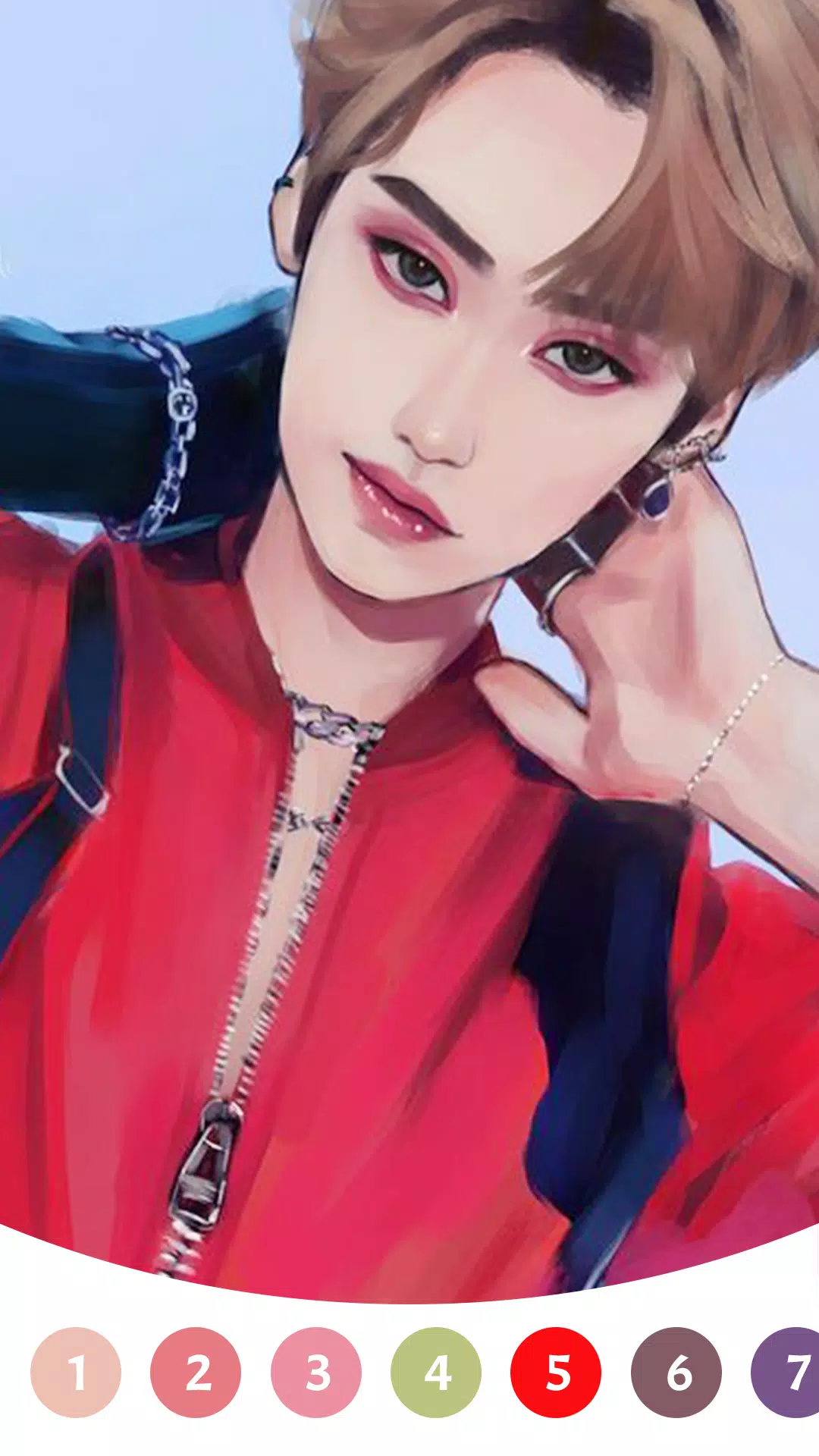 Stray Kids Paint by Number應用截圖第3張
