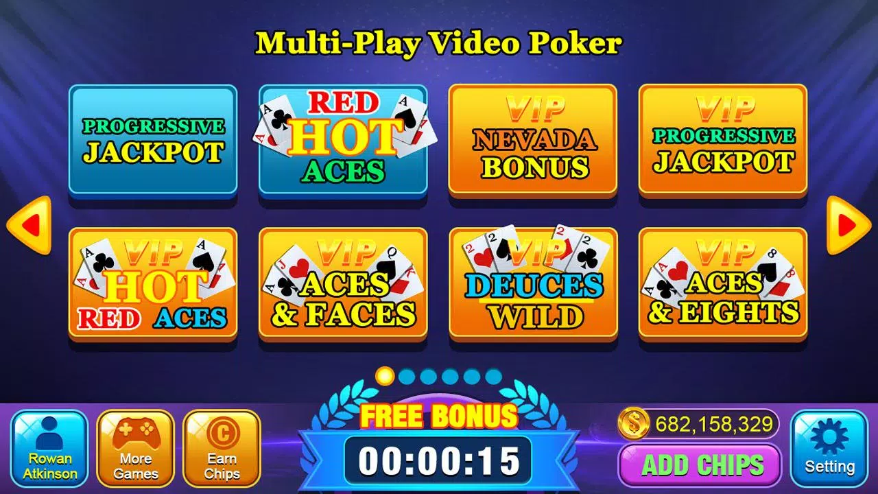 Schermata Video Poker Games - Multi Hand 3