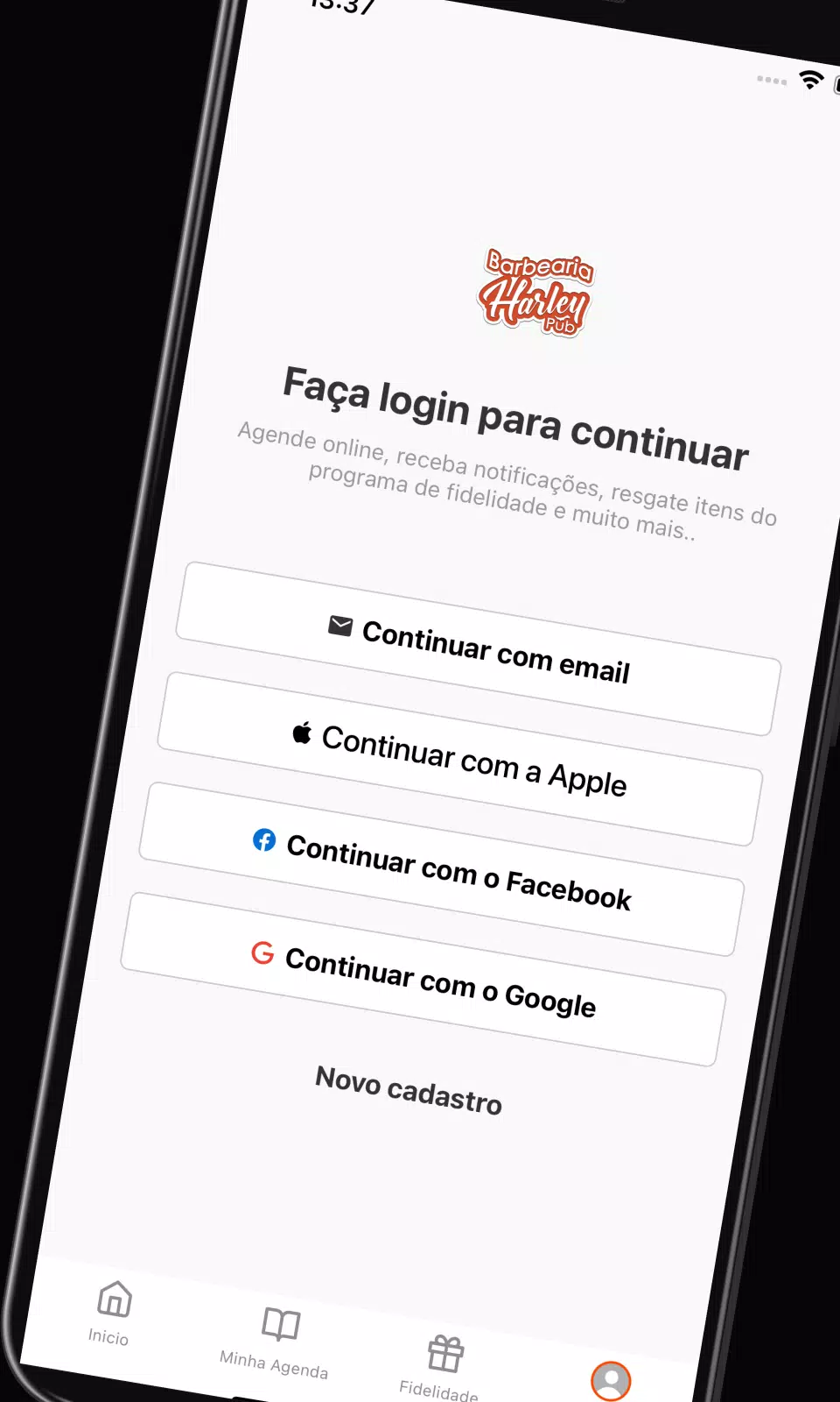 Barbearia Harley Pub Captura de tela 1