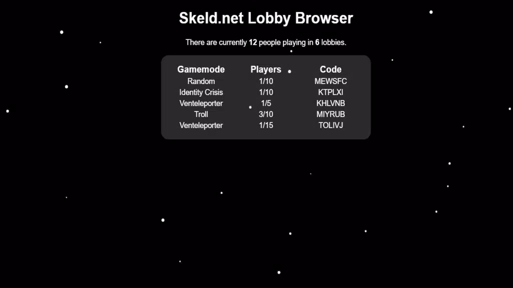 Skeld.net Among Us Mods Schermafbeelding 4