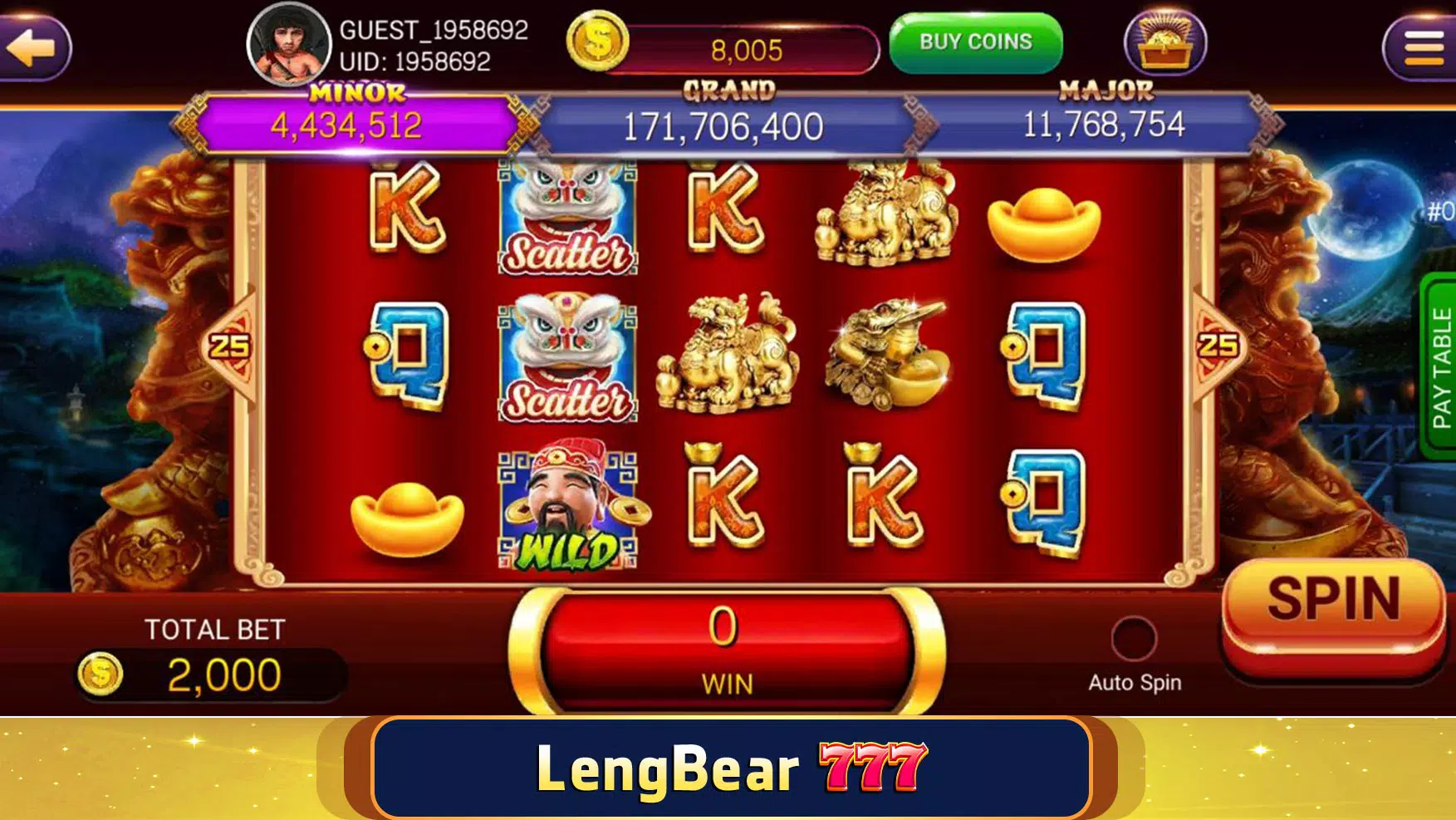 LengBear 777 - Khmer Games Capture d'écran 2