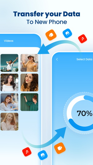 Smartphone All Data Transfer Schermafbeelding 3