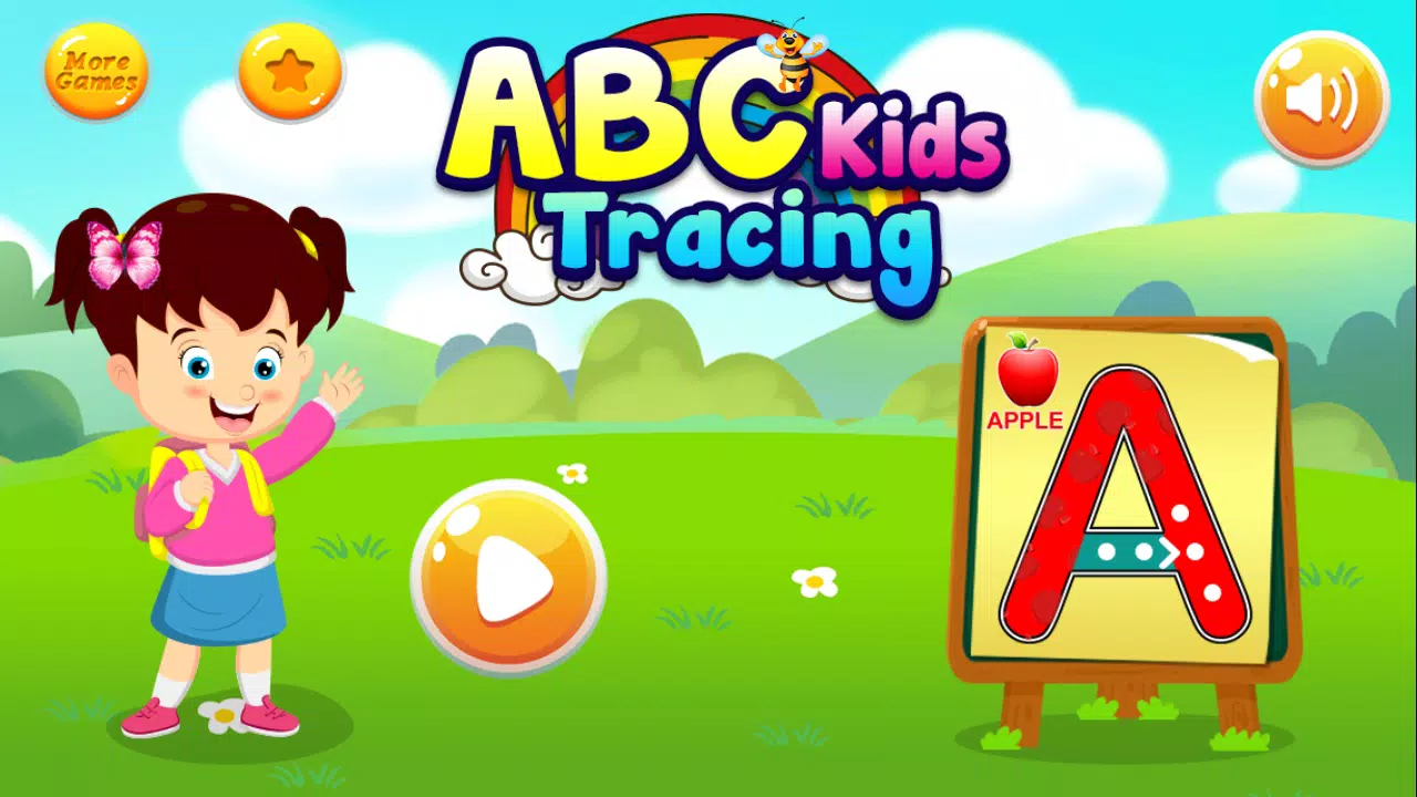 ABC Kids Tracing Games Tangkapan skrin 1