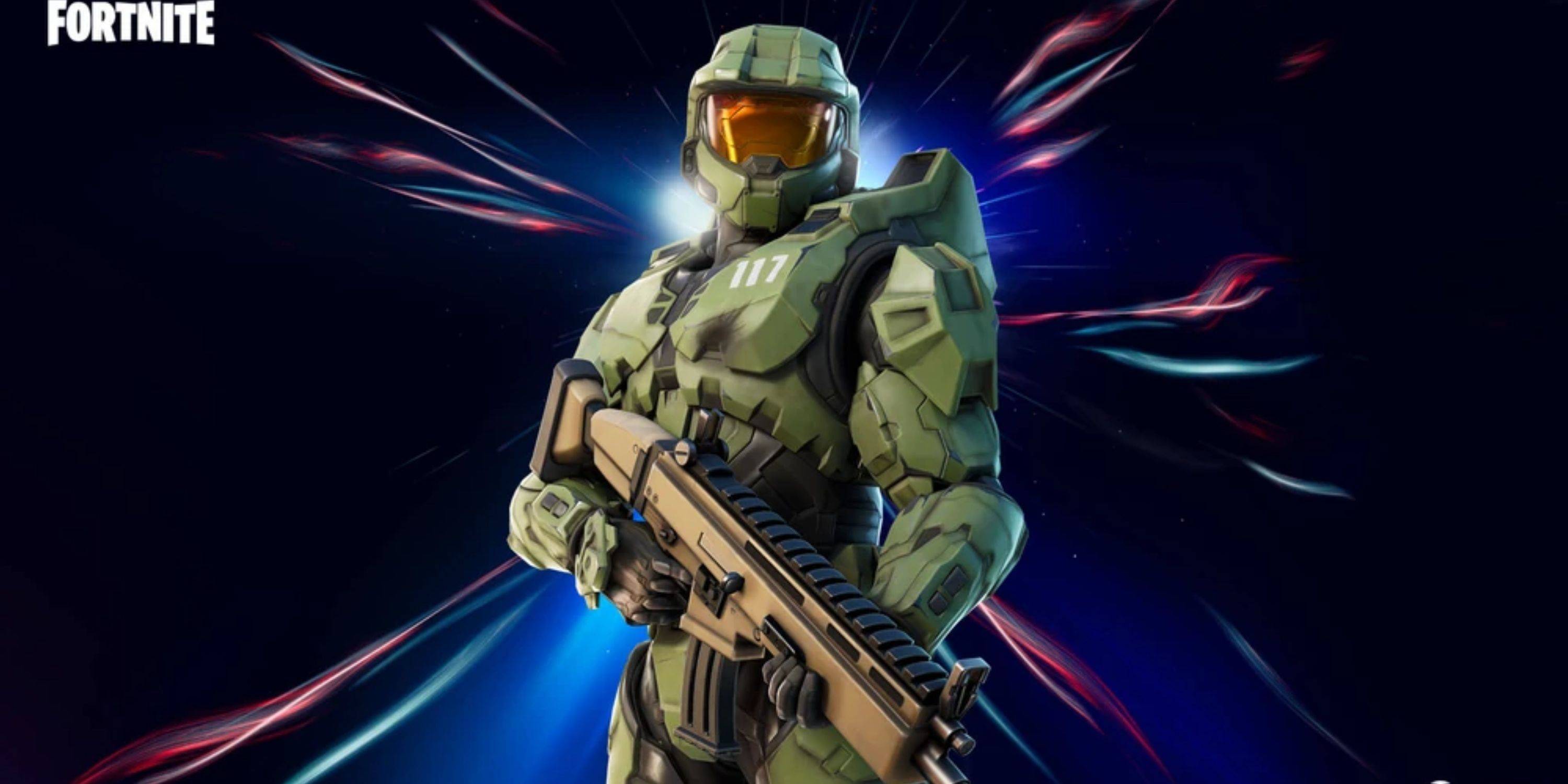 Master Chief ra mắt trong Fortnite, ra mắt phong cách màu đen mờ