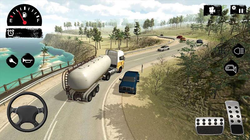 Offroad Oil Tanker Truck Sim Screenshot 2