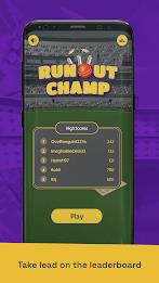 Run Out Champ: Hit Wicket Game ဖန်သားပြင်ဓာတ်ပုံ 1