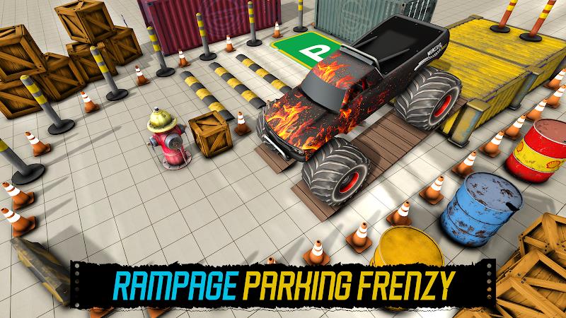 Monster Truck Parking Game 3D Ảnh chụp màn hình 2