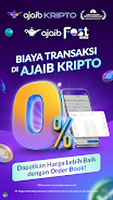 Ajaib Kripto: 0% Trading Fee Captura de tela 3