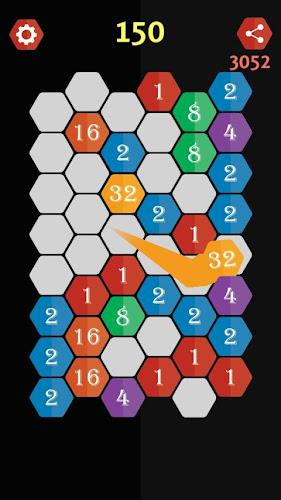 Connect Cells - Hexa Puzzle Screenshot 1