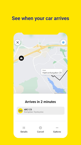 Sverigetaxi Ekran Görüntüsü 3