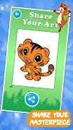 Animal Coloring Games for Kids Captura de tela 4