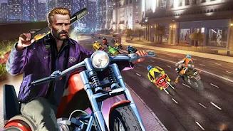 Crazy Moto: Bike Shooting Game 스크린샷 1