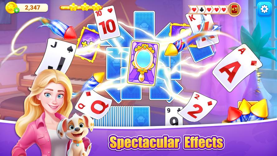 Fish Solitaire™ TriPeaks Captura de tela 1