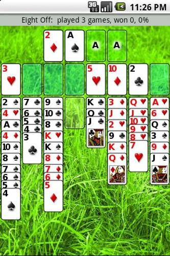 Schermata Patience Revisited Solitaire 1