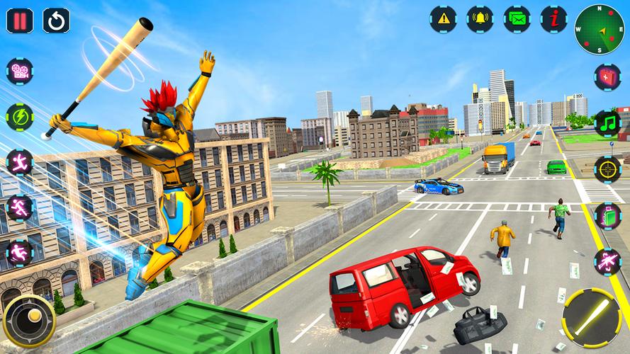 Robot Hero Game - Robot Game Captura de pantalla 3