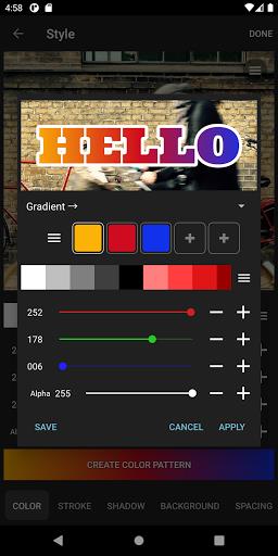 Phonto - Text on Photos Скриншот 4