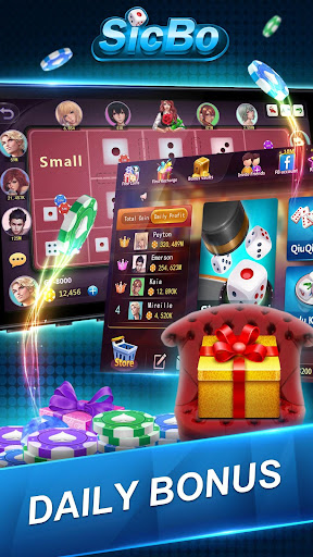 Sicbo Dice Online(Dadu Free Coins) Captura de tela 1