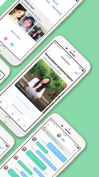 WowU– Face recognition Dating, Meet Singles & Chat স্ক্রিনশট 2