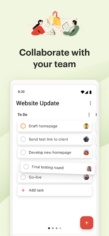Todoist ภาพหน้าจอ 3