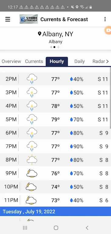 WTEN Storm Tracker - NEWS10 स्क्रीनशॉट 4