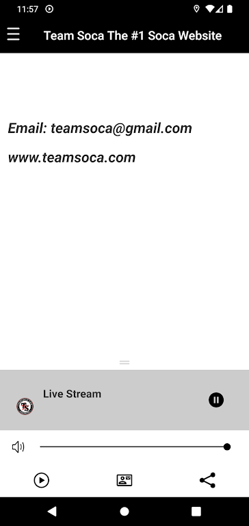 Team Soca Captura de tela 1