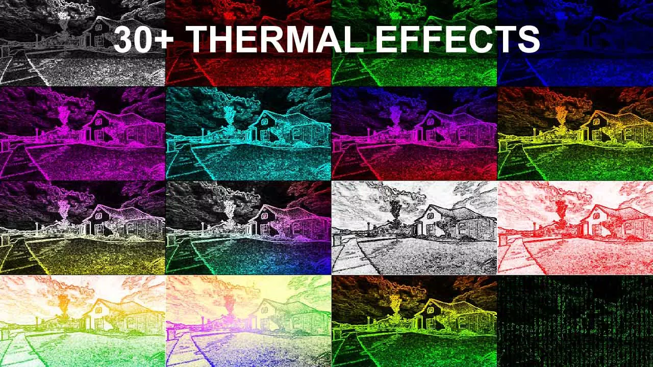 Low Light Cam Thermal Effects ဖန်သားပြင်ဓာတ်ပုံ 4