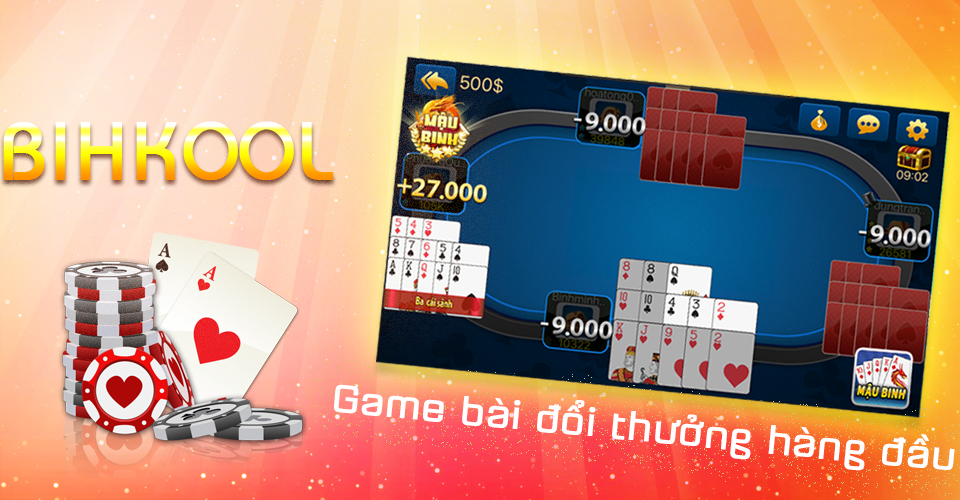Bihkool - Đánh bài online đổi thẻ mới nhất Screenshot 1