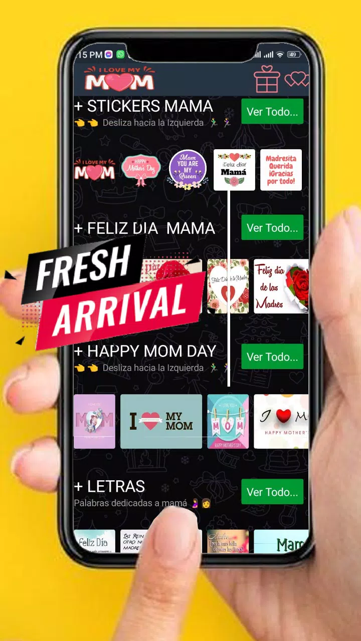 Feliz Día MAMA, Stickers mom Ảnh chụp màn hình 2