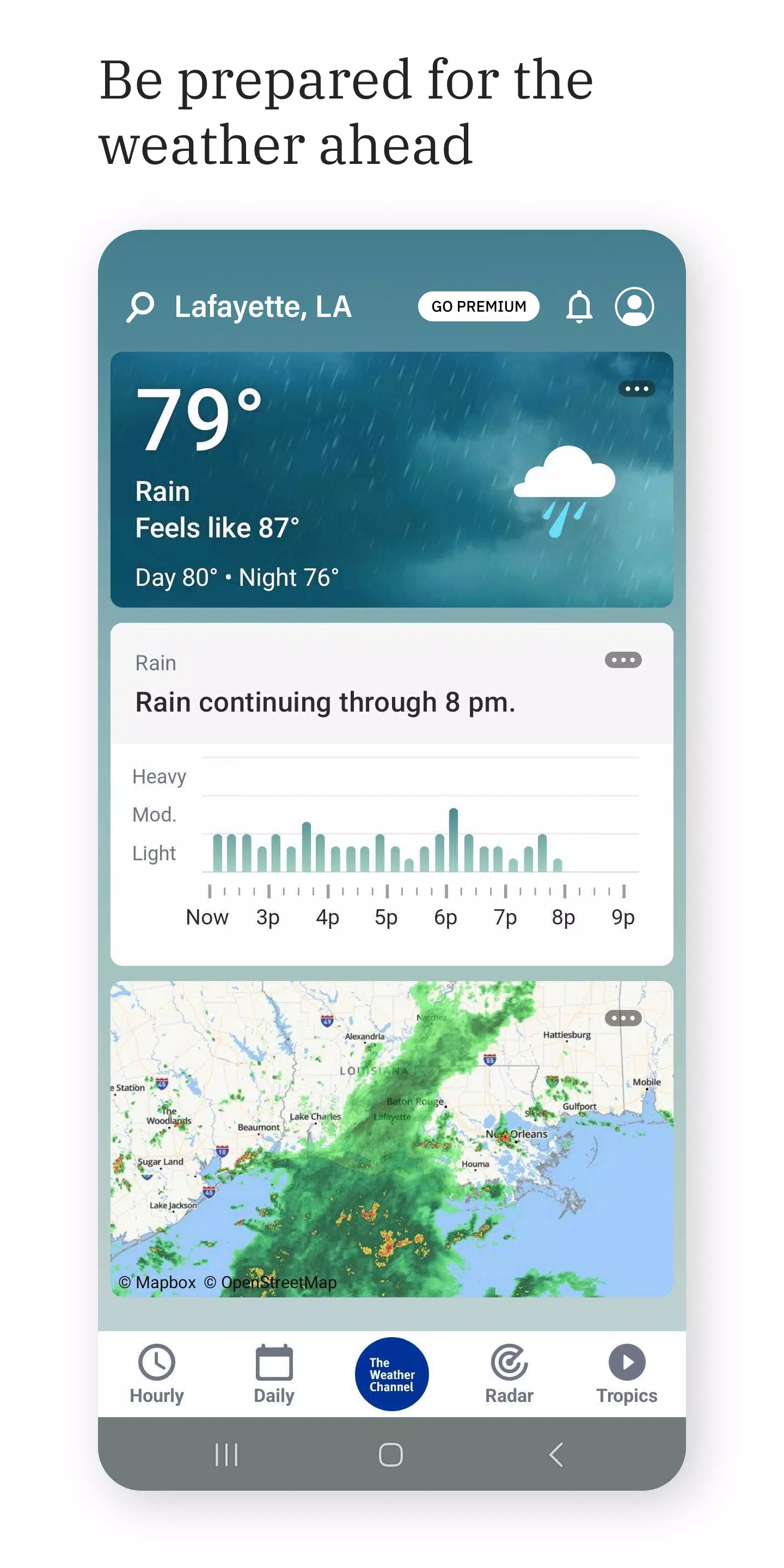 The Weather Channel Screenshot 2