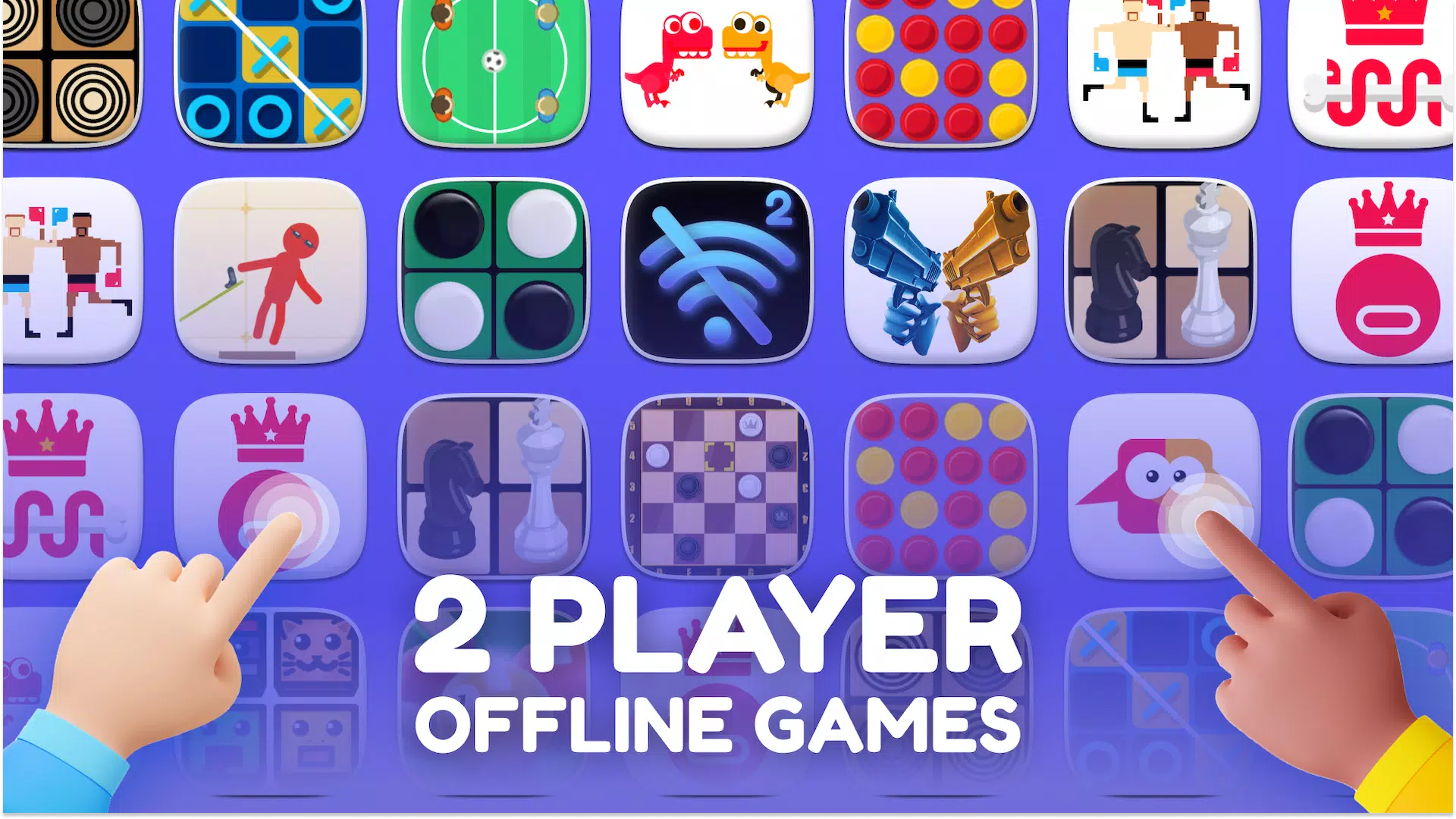 2 Player - Offline Games - Two স্ক্রিনশট 1
