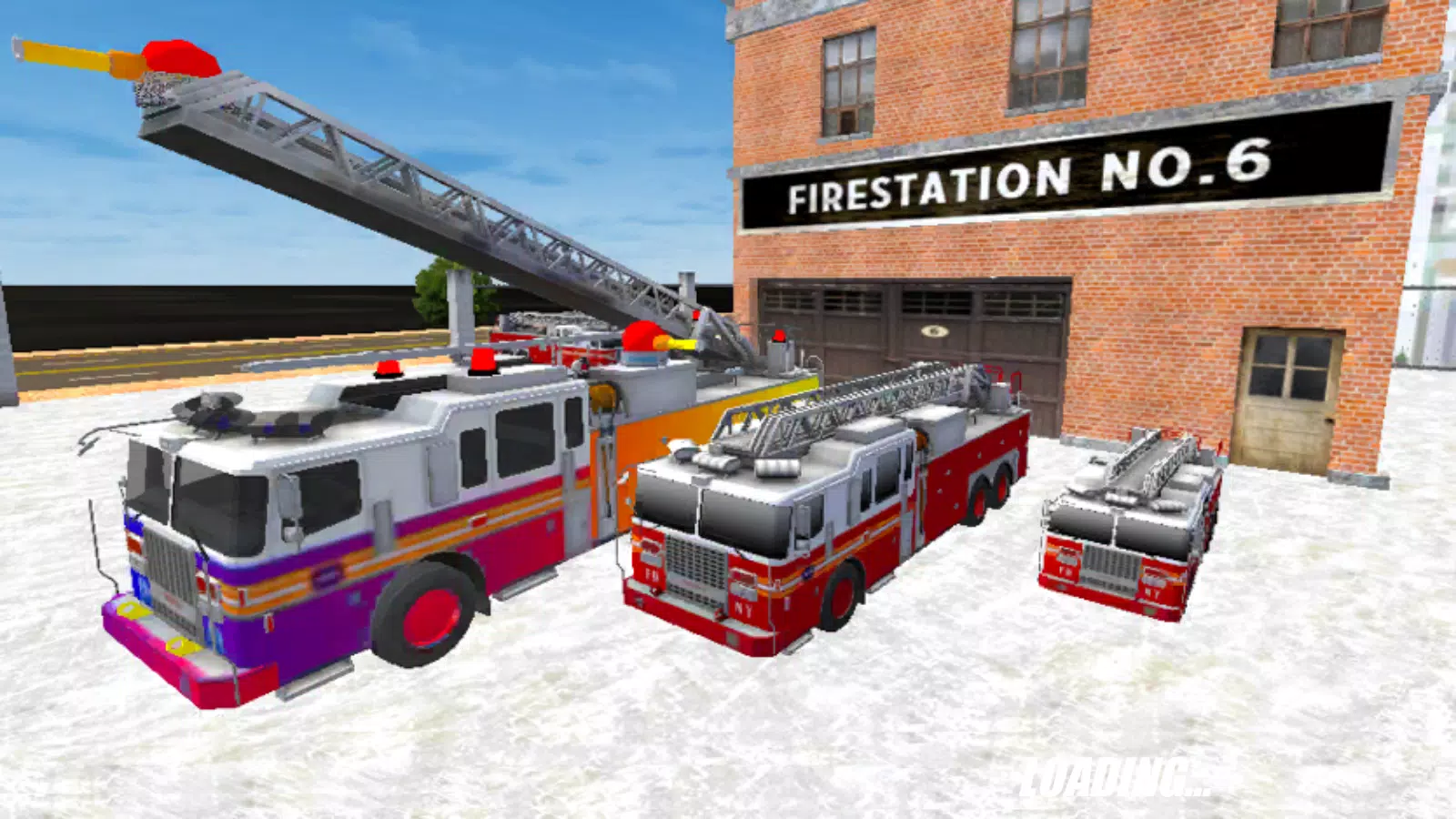 Fire Truck Simulator Rescue Captura de tela 2