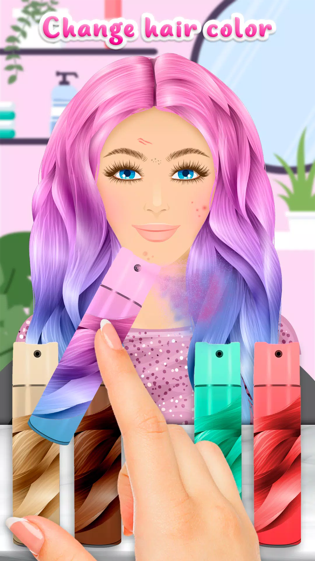 Makeup Beauty Salon Game Girls Скриншот 4