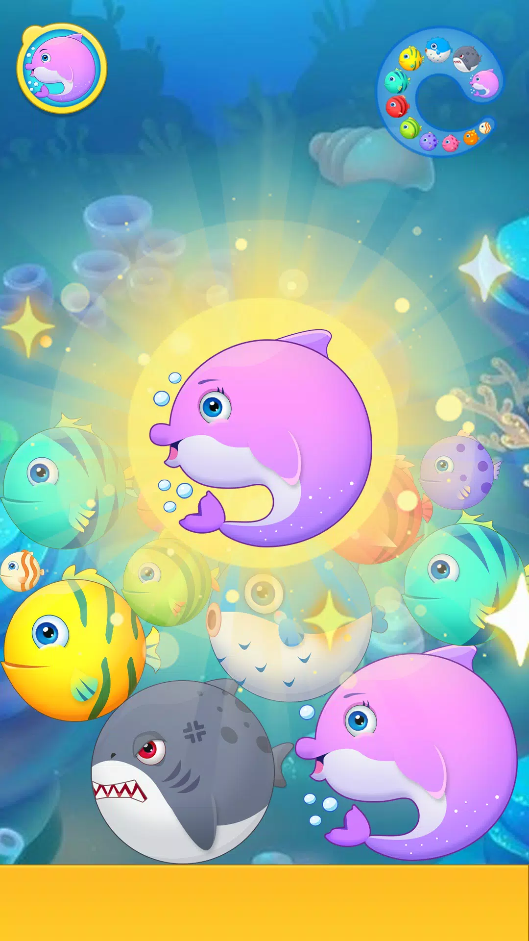 Sea Animals - Merge Game Capture d'écran 3