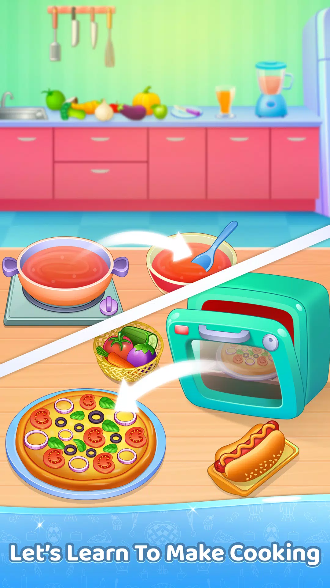 Kitchen Set: Toy Cooking Games Captura de pantalla 4