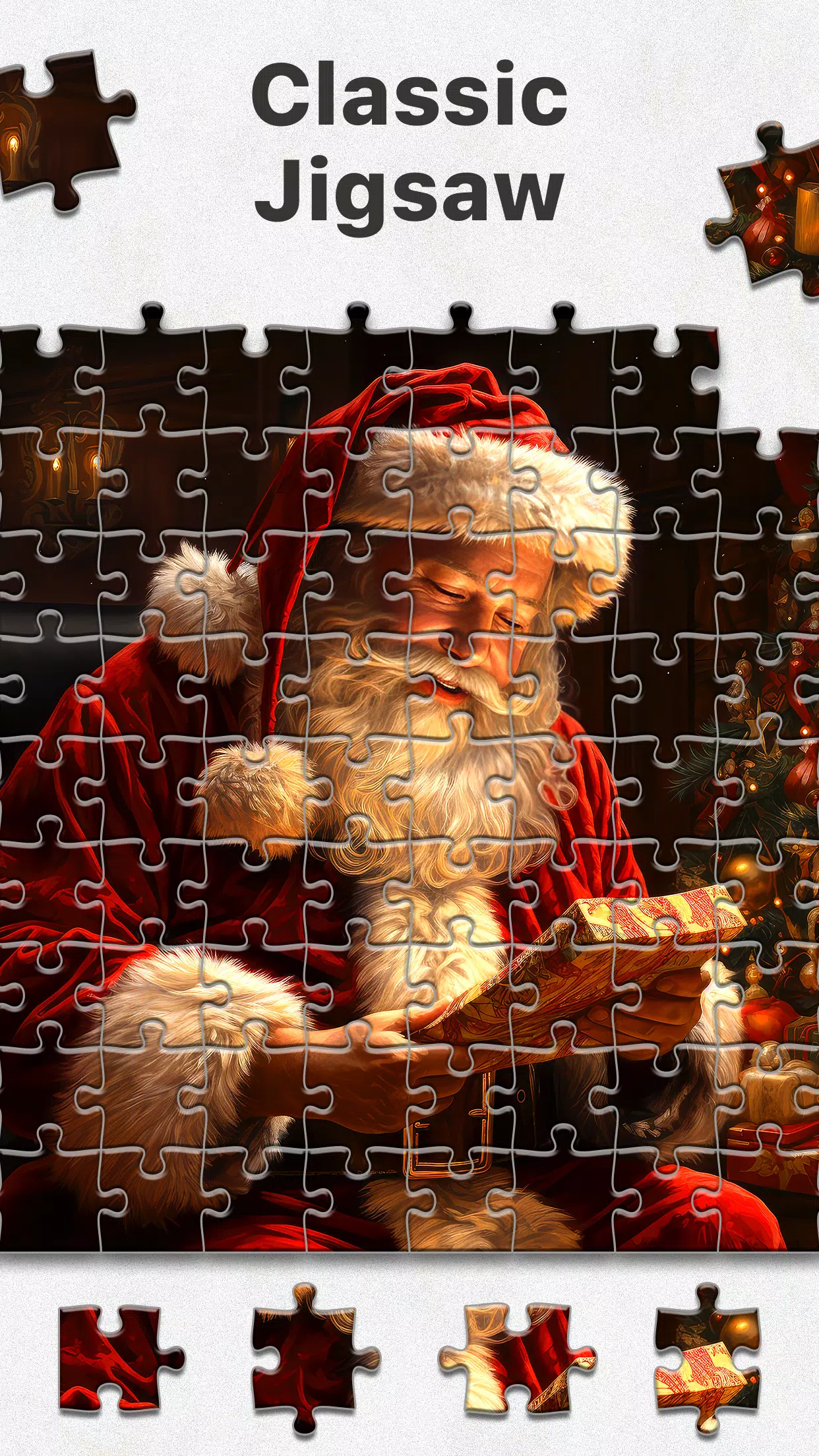 Schermata Christmas Jigsaw - Puzzle Game 1