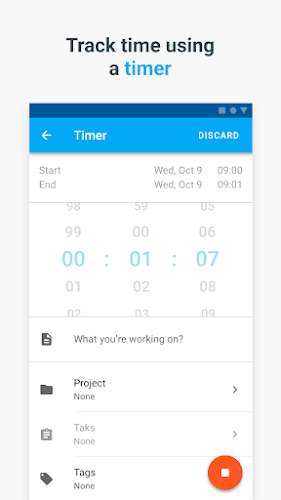 Schermata Clockify — Time Tracker 2